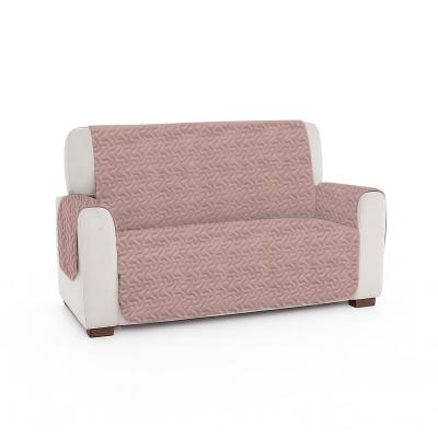 Pucioasa Husa matlasata microfibra pentru canapea 2 locuri, două fete, CAELYS