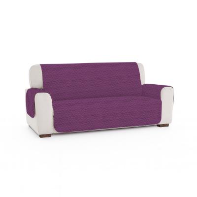 Pucioasa Husa matlasata microfibra pentru canapea 3 locuri, două fete, LIGHT LAVANDE