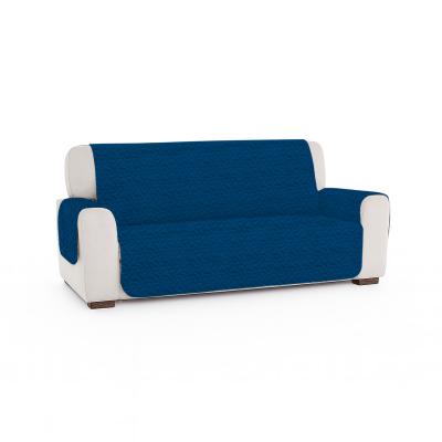 Pucioasa Husa matlasata microfibra pentru canapea 3 locuri, două fete, ROYAL BLUE