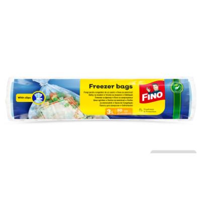 Fino Pungi Congelator Alimentare 3L cu sistem de inchidere 50 Buc/Rola