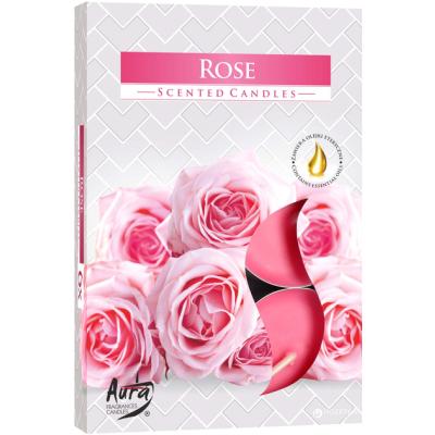 Aura Lumanare Parfumata Pastila 6Buc/Set P15-78 Rose
