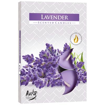 Aura Lumanare Parfumata Pastila 6Buc/Set P15-79 Lavanda