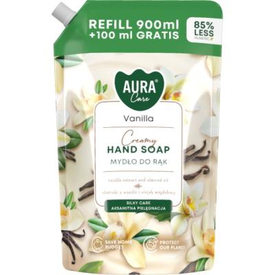 Bispol Aura Sapun Lichid Hidratant Rezerva 1L Parfum de Vanilie