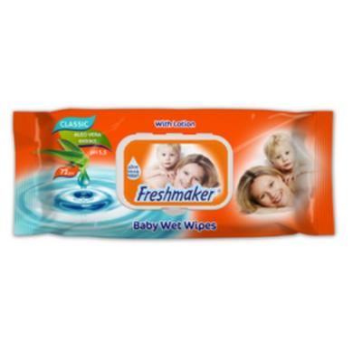 Freshmaker Servetele Umede Baby 72Buc/Set