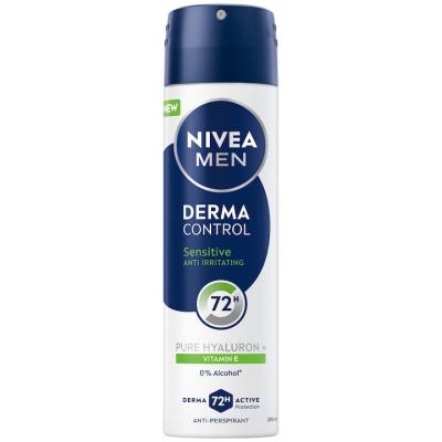 Nivea Deodorant antiperspirant spray Men 200ml Derma Control Sensitive