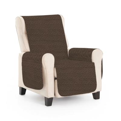 Pucioasa Husa matlasata microfibra pentru fotoliu, două fete, DARK BROWNISH PURPLE