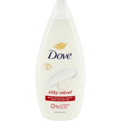 Dove Gel Dus 250ml Essential Care Silky Velvet