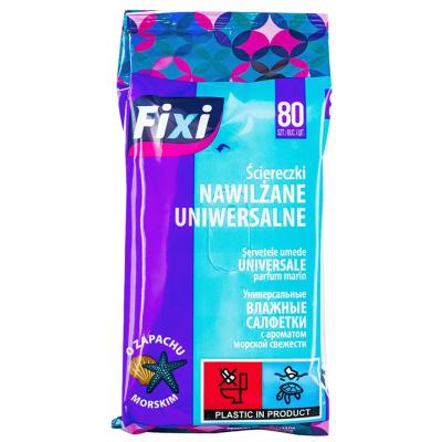 Fixi Servetele Umede Universale 80Buc/Set Marin