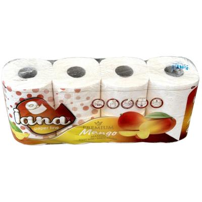 Iana Hartie Igienica Parfumata Premium 3 Straturi 8Buc/Set Mango