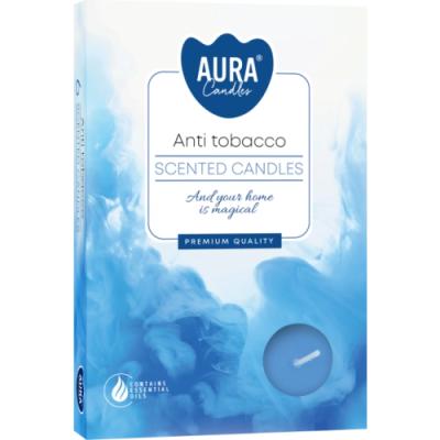 Aura Lumanare Parfumata Pastila 6Buc/Set P15-69 Antitabac
