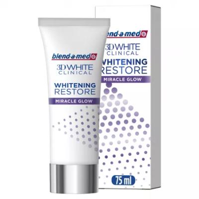Blend A Med Pasta Dinti 75ml 3D White Clinical Miracle Glow
