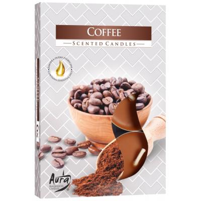 Aura Lumanare Parfumata Pastila 6Buc/Set P15-89 Cafea