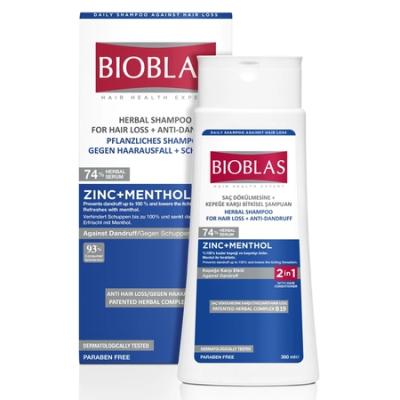 Bioblas Botanics Sampon Hipoalergenic Anticadere Antimatreata 360ml Zinc + Menthol