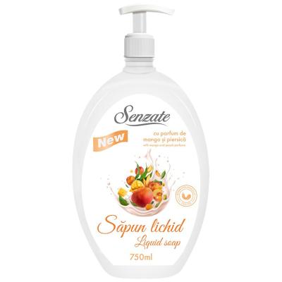 Senzate Sapun Lichid 750ml MANGO&amp;PIERSICA