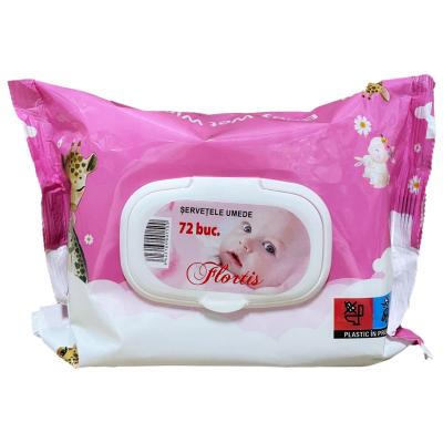 Flortis Servetele Umede Baby 72 Buc/set 