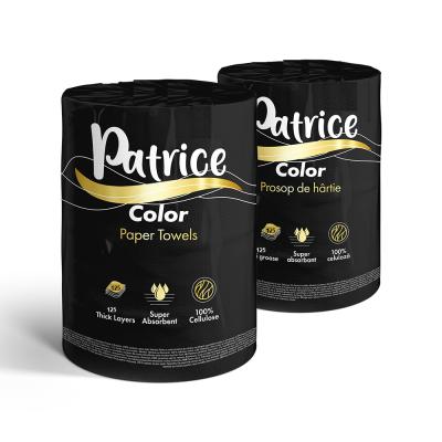 Patrice Prosop Bucatarie Monorola COLOR 2 Straturi 125 foi NEGRU