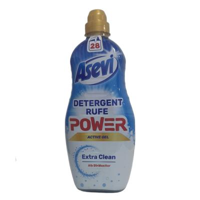 Asevi Detergent Lichid Rufe 1,4L Power  Extra Clean 28 Spalari ALB Stralucitor