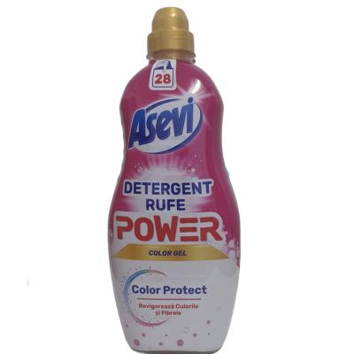 Asevi Detergent Lichid Rufe 1,4L Power Color Protect 28 Spalari 