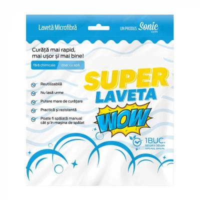 Sonic Laveta Super Magica Universala din microfibra Wow 50x50cm