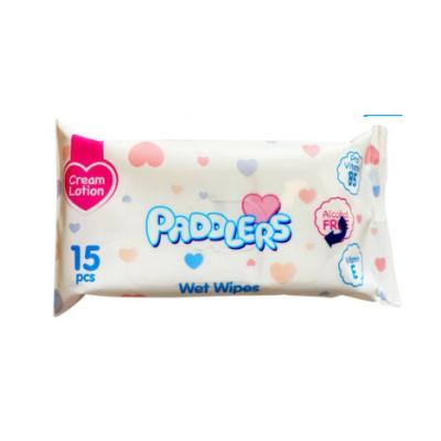 Paddlers Servetele Umede Baby Fara Alcool cu Vitamina E, 15Buc/Set