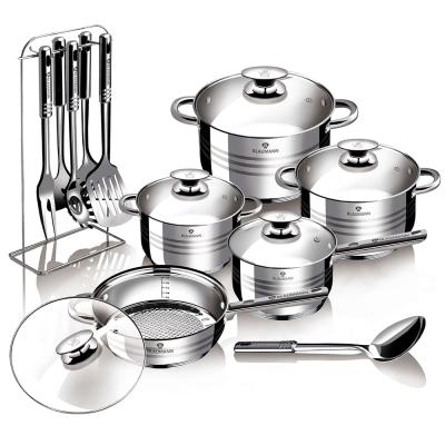 BLAUMANN Set Gatit 17 Piese Inox Premium Gourmet Line BL 3133