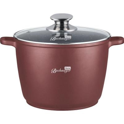 Bachmayer Oala Antiaderenta cu capac din sticla 28cm 10L BM-7882-28