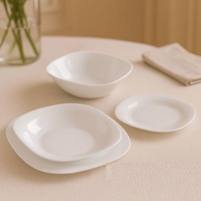 Atlas Serviciu de Masa Opal 19 Piese Model Patrat S19P